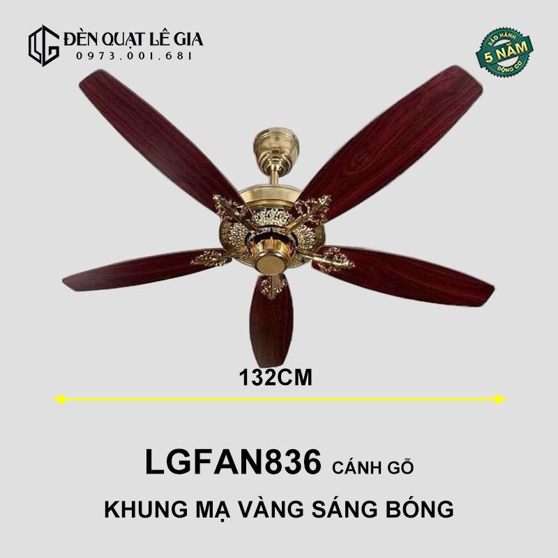 Quạt Trần Tân Cổ Điển LGFAN836 | Quạt Trần Cho Khách Sạn