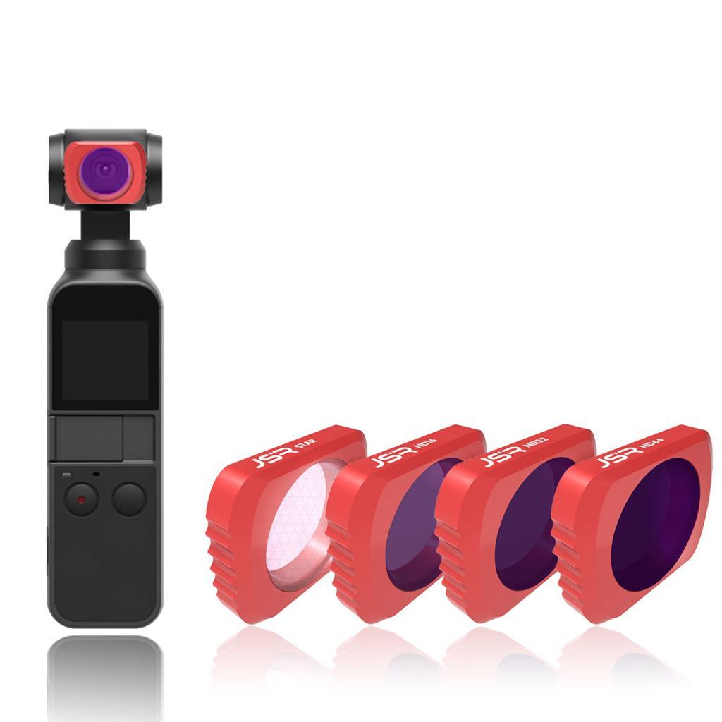 Camera Lens ND Filter ND64 Optical Glass Aluminum Frame for DJI Pocket