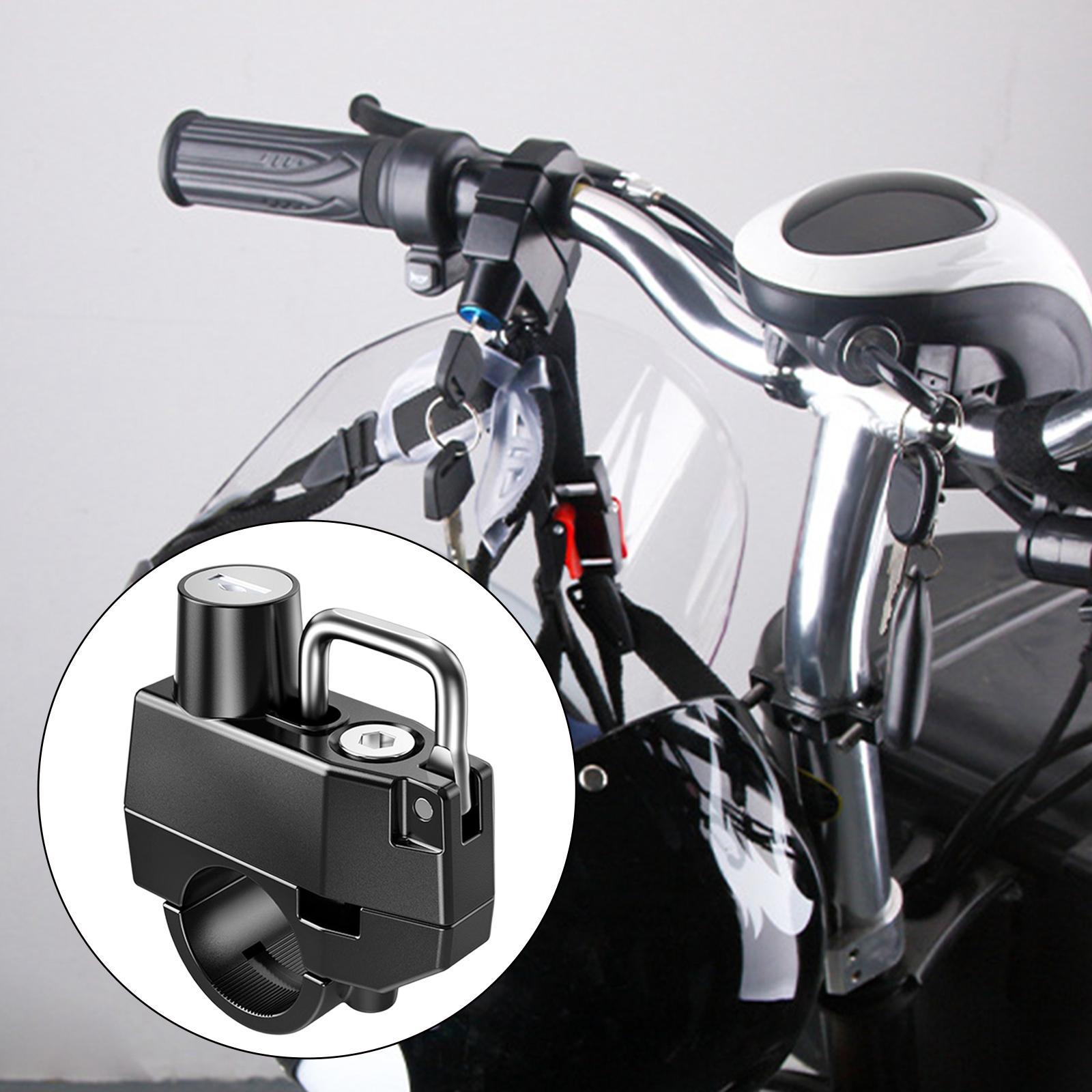 Motorcycle Helmet Lock, Safety Lock for Motorbike Scooter Street Bike Waterproof