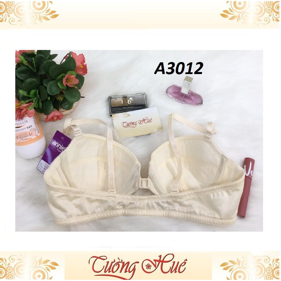 Áo lót nữ Annie A3012 cài trước mỏng trơn.