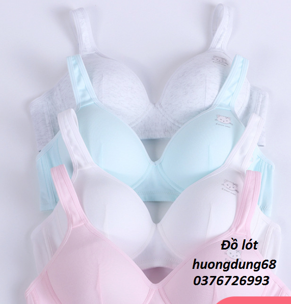 Bra / Áo Ngực Cotton Nữ Sinh Đầu Mèo Xuất Đông Âu ( AL : 237 ) Hàng Loại Đẹp