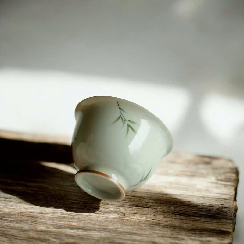 CHÉN KHẢI SỨ ĐẮP NỔI TRÚC TIẾT - VẼ TAY THỦ CÔNG - DUNG TÍCH 120ML