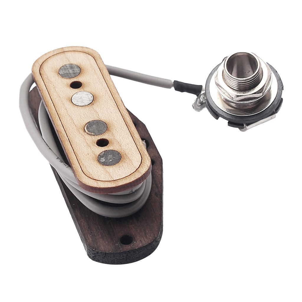 1pc 4-pole Single Coil Box Guitar Pickup Upgrade Parts Accessories