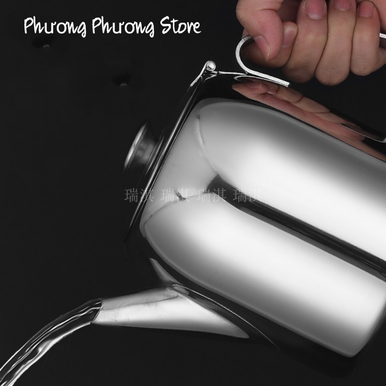 Bình đựng nước có nắp / Ca inox 2800ml có vòi SUS 304 Hàng dầy sáng bóng dùng mãi mãi ( xem kĩ mô tả sản phẩm )