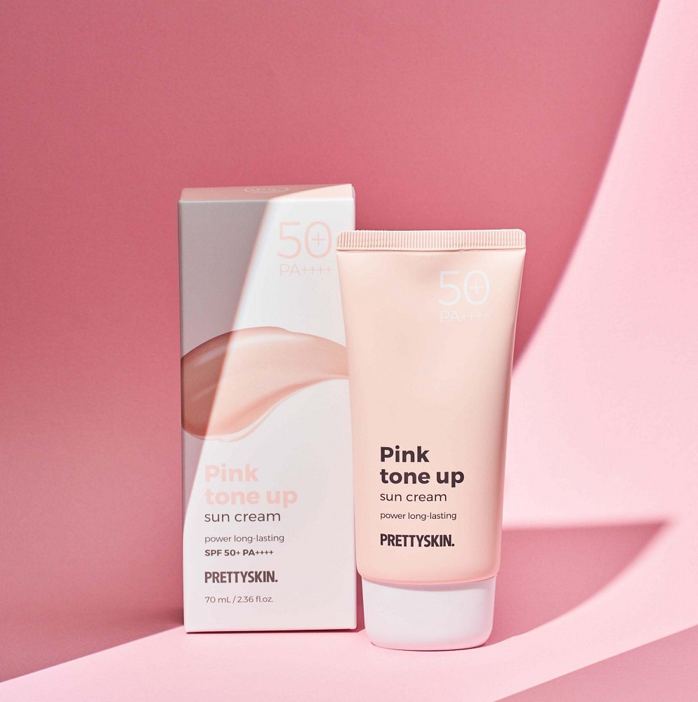 Kem Chống Nắng Prettyskin Pink Tone Up Sun Cream 70ml