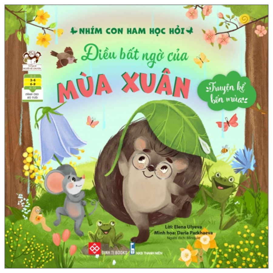 Combo : Truyện kể bốn mùa - Nhím con ham học hỏi