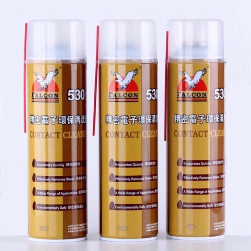 Nước tẩy rửa màn hình, keo kính, đa năng Falcon 530 dung tích 550ml