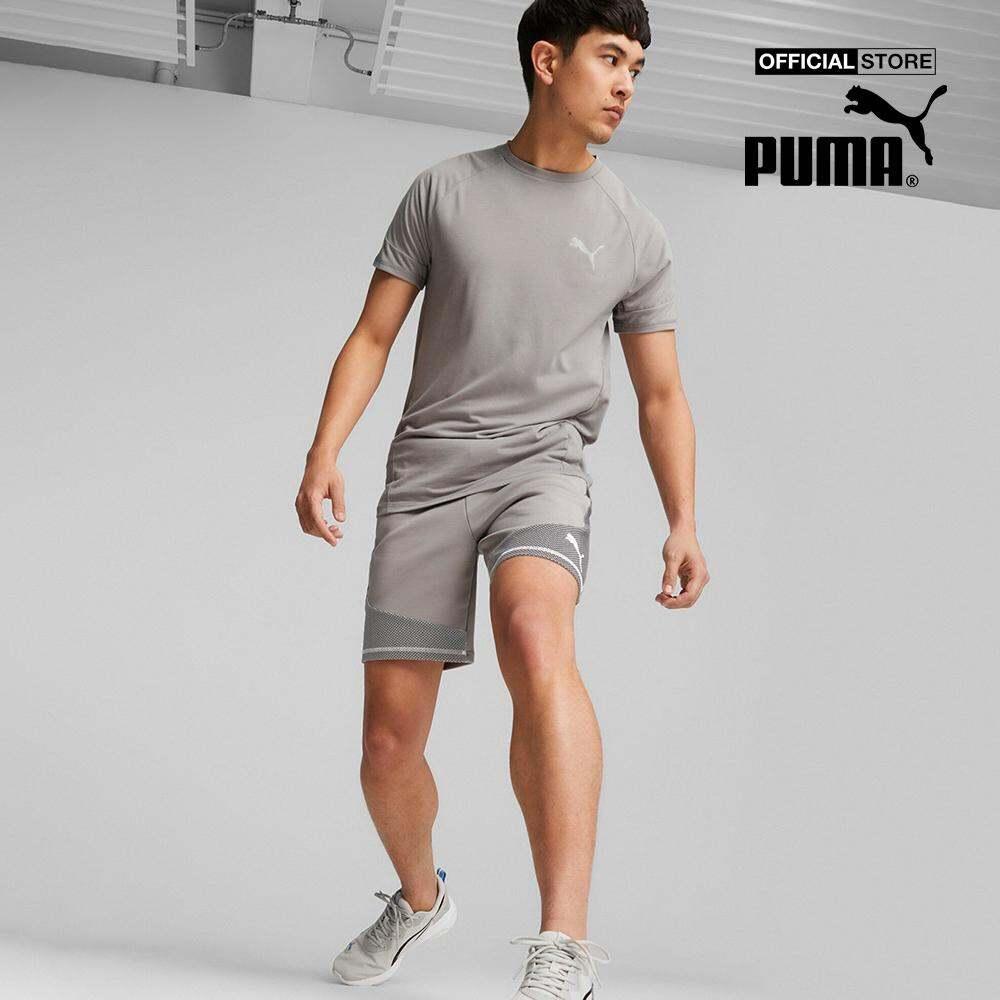 PUMA - Quần short tập luyện nam lưng thun Evostripe 675931