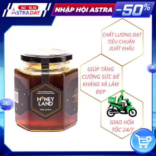 Mật Ong Hoa Nhãn hũ 480g