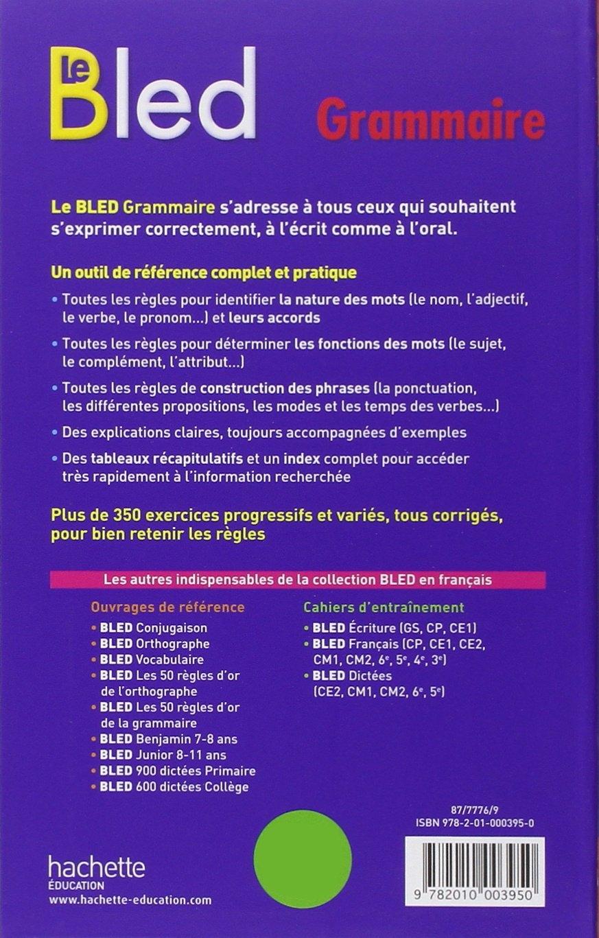 BLED: Le Bled Grammaire