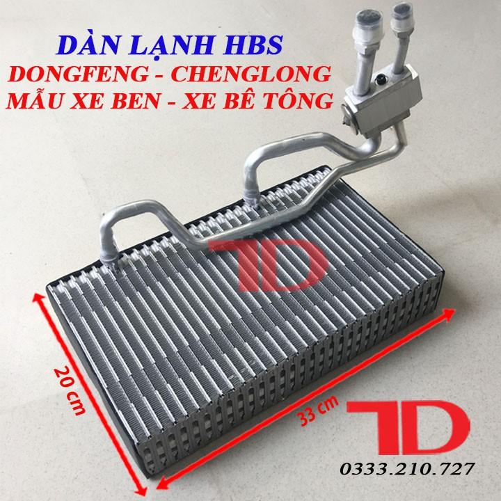 Hình ảnh Dàn lạnh điều hòa có kèm van tiết lưu dùng cho xe đầu kéo, xe Benz, Xe Bê tông Dongfeng Chenglong Hải Âu HBS CZ08823 - Vật Tư Điện Lạnh Ô Tô Thuận Dung