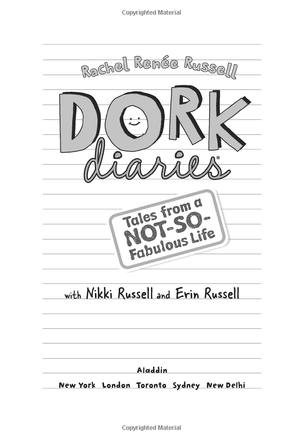 Dork Diaries 1 - Tales from a Not-So-Fabulous Life