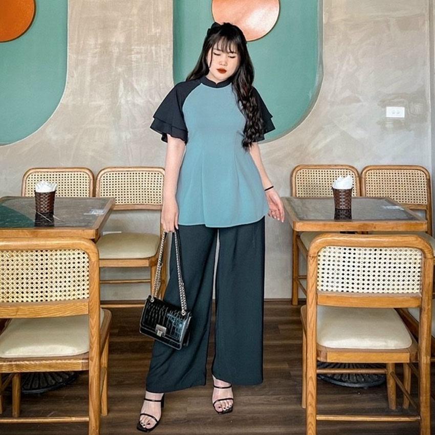 Bộ Lam Bigsize đi lễ chùa chubbybigsize