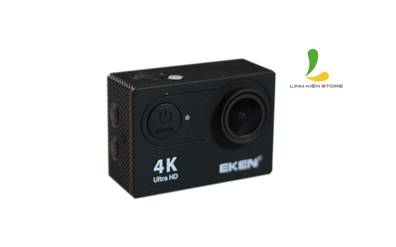 Combo máy ảnh hành trình Eken H9r Hộp Kính  phiên bản mới nhất - Camera hành động quay 4K cực chất hỗ trợ wifi kết nối trong phạm vi 10m - Hàng chính hãng