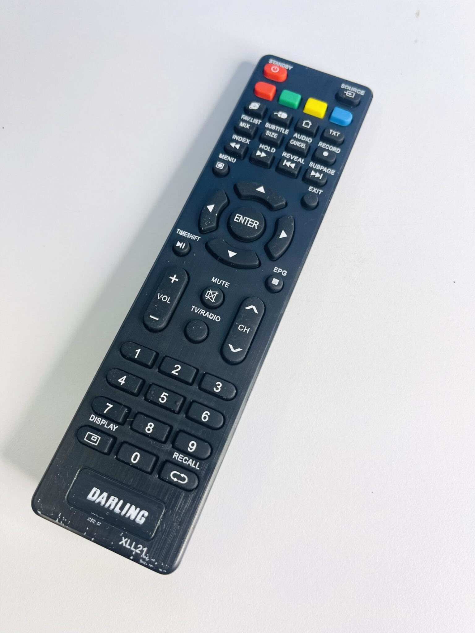 Remote tivi DARLING TV161 - 3D ngắn nhỏ (XXL22) - Hàng Nhập Khẩu