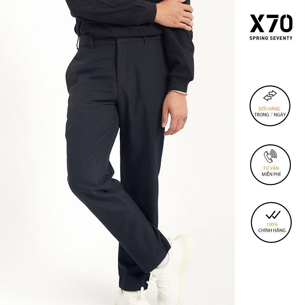 Quần Tây Kaki Nam Thiết Kế Slim Fit Thời Trang X70 - 11570006