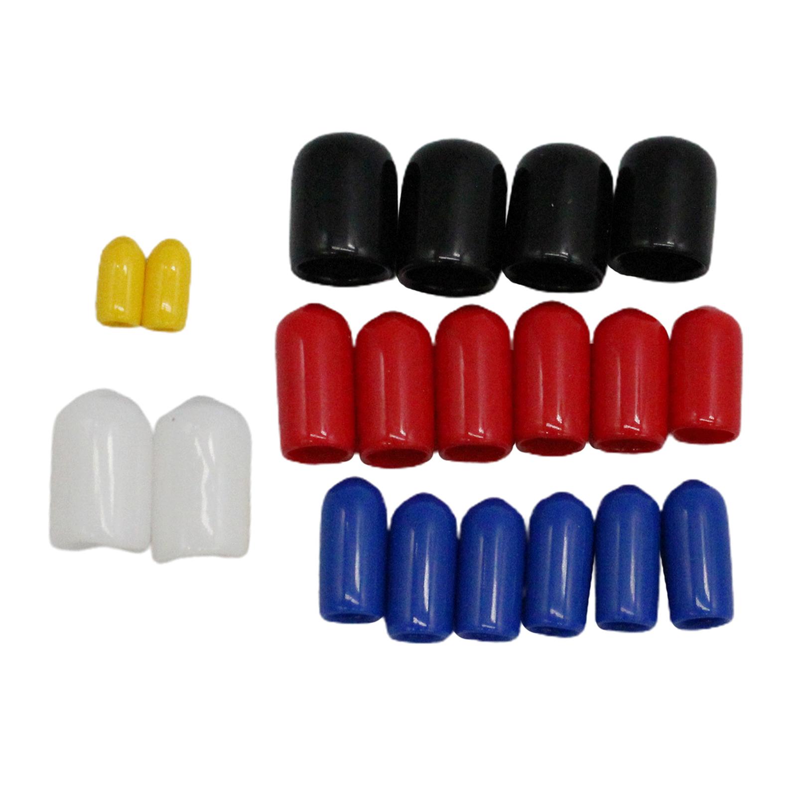 20pcs PVC Vacuum Line Cap Assortment 1/8" 3/16" 1/4" 3/8" 5/16" Set Kit