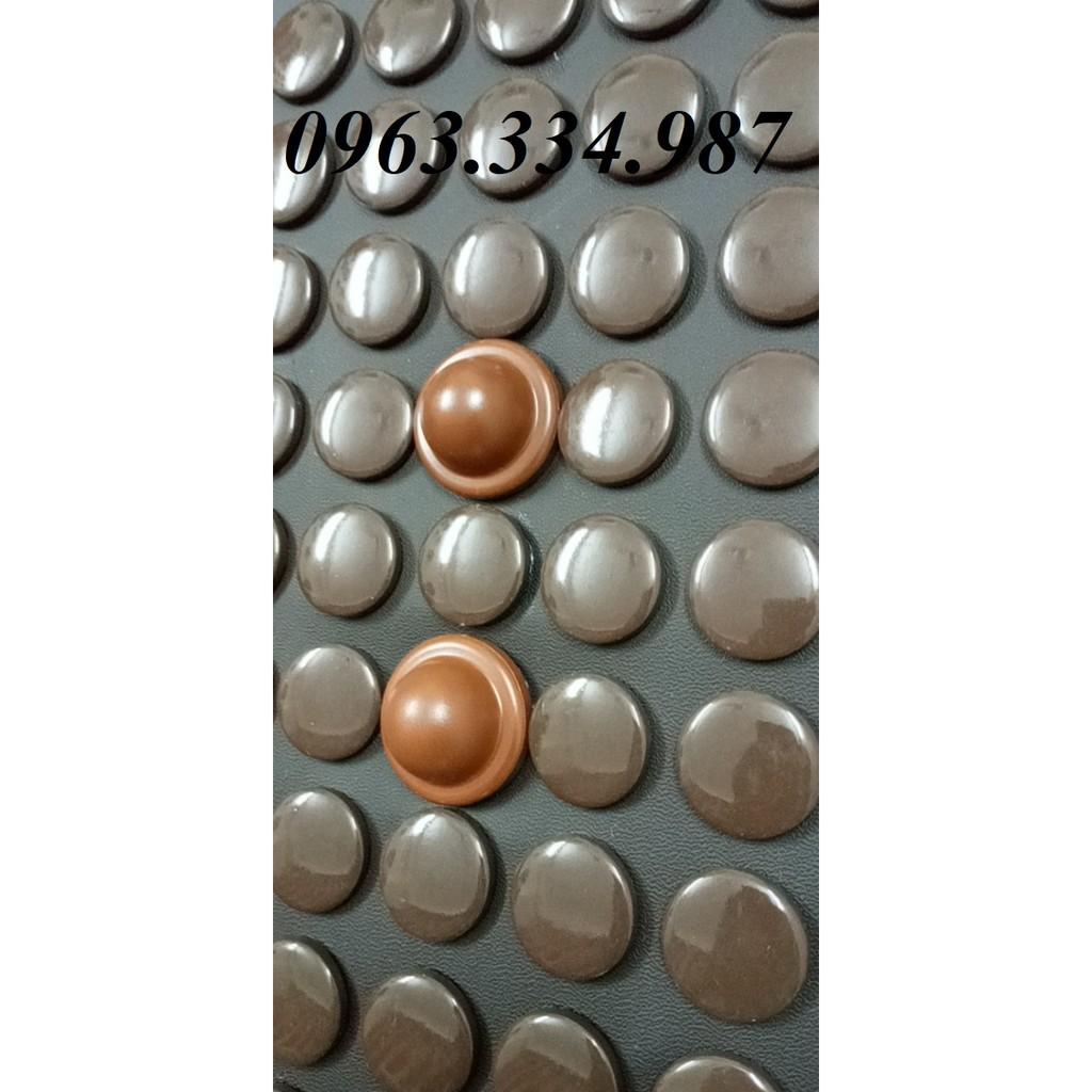 Thảm/Nệm đá nhiệt nóng Fanocare KT 1m2x1m9x3.5cm đá lục giác mắt ngọc kèm sóng siêu dài (Tặng kèm 2 gối đá tourmaline)