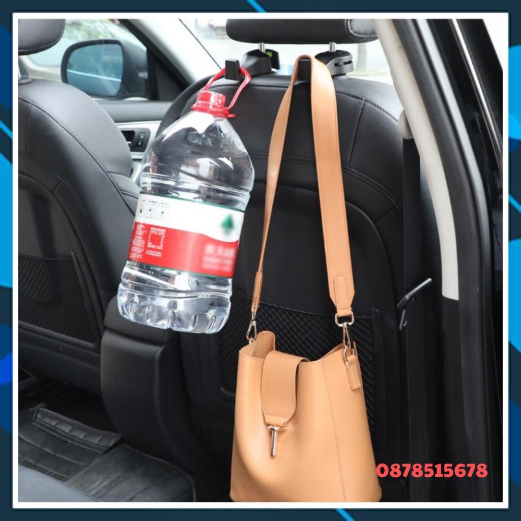 Bộ 2 Móc Treo Đồ Tiện Dụng Sau Lưng Ghế Xe Hơi Ô Tô