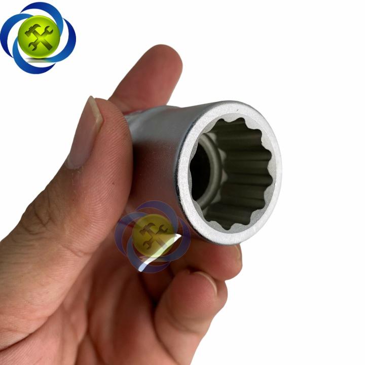 Tuýp 22mm loại 3/4 Kingtony 633022M ngắn 12 cạnh màu trắng