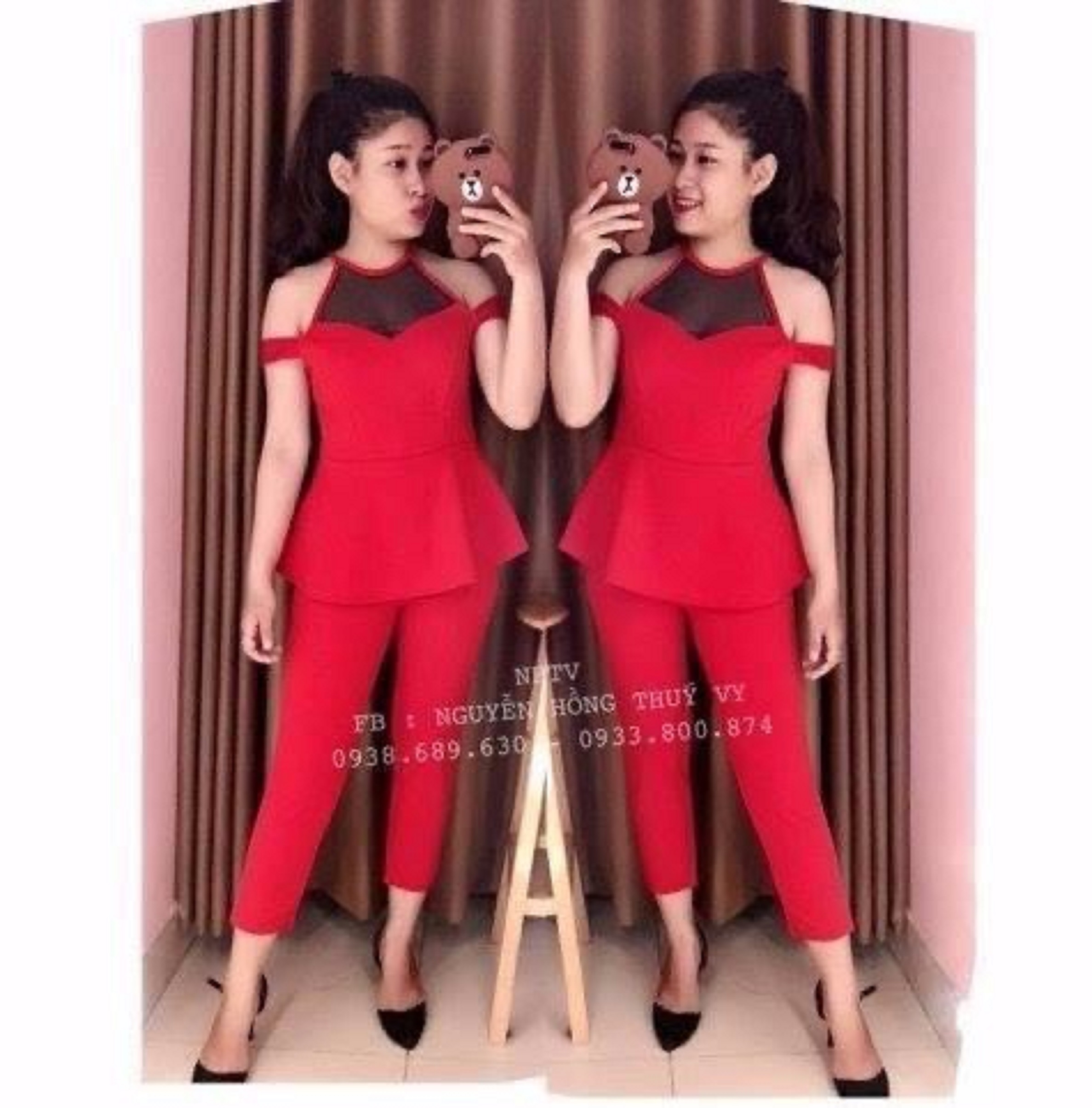 ￼Đồ Bộ Thun Nữ Thun Cát Hàn Thời Trang Mềm Mịn - Freesize