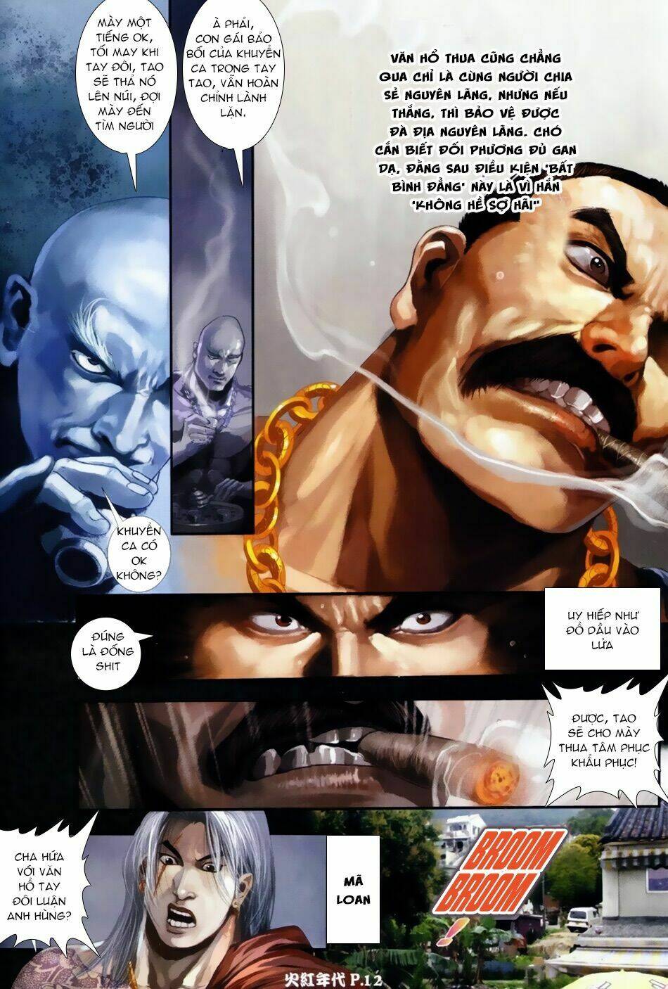 hỏa hồng niên đại hắc cốt đường chapter 47 10