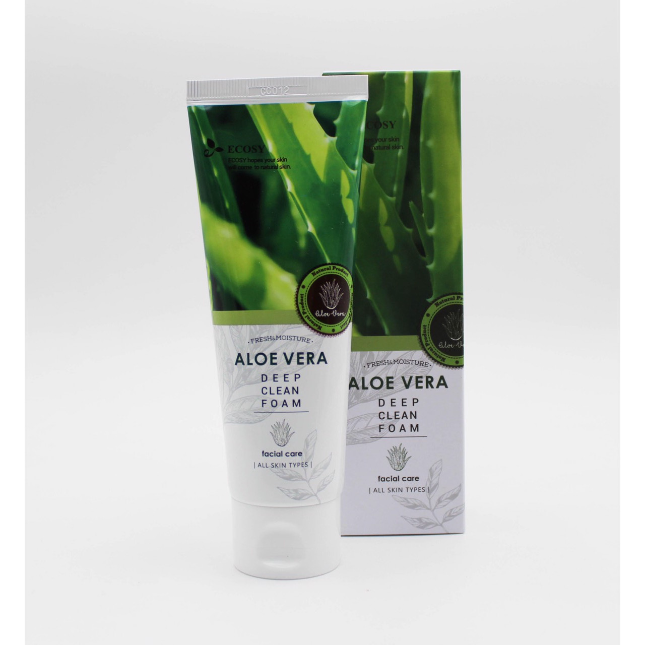 Sữa rửa mặt chiết xuất nha đam - Ecosy Aloe Vera 100ml