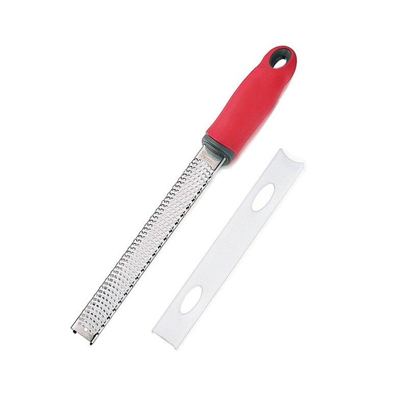 Citrus Lemon Zester & Cheese Grater-Parmesan Cheese, Lemon, Ginger, Garlic, Nutmeg, Chocolate, Vegetables, Fruits, kitchen tools