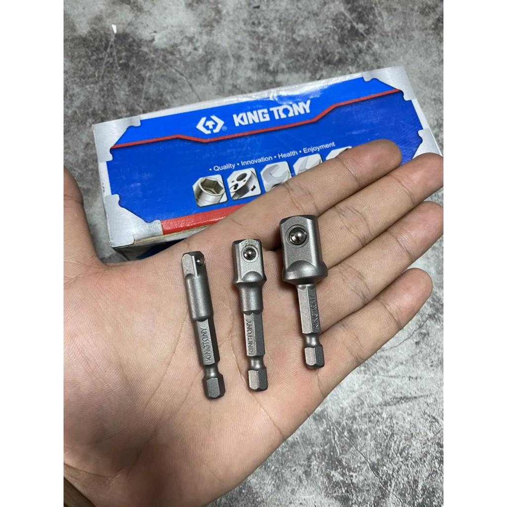 ĐẦU CHUYỂN TUÝP TỪ BẮN VÍT SANG BU LÔNG 1/4 3/8 1/2 KINGTONY