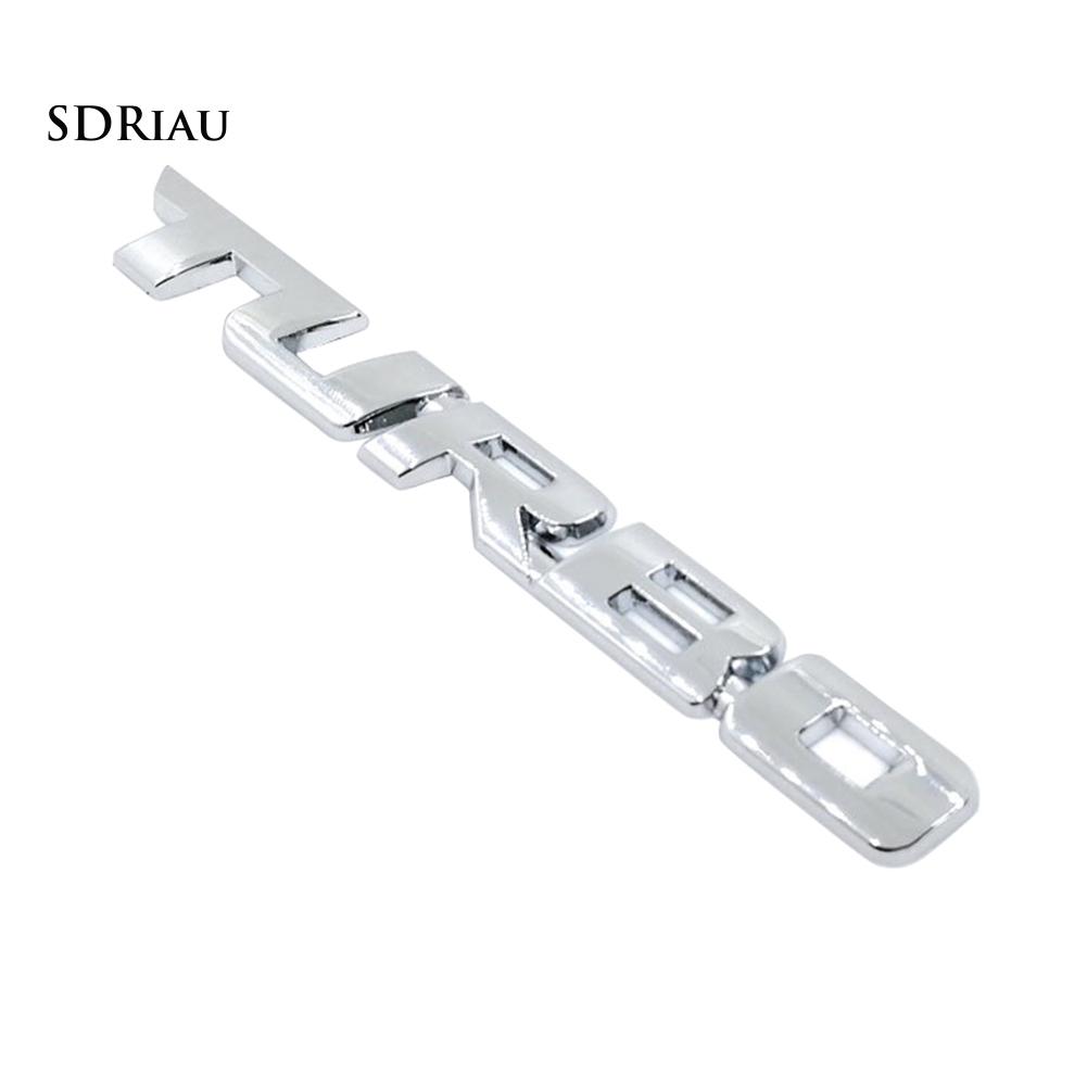 Miếng Dán Chữ 3d Bằng Kim Loại Trang Trí Đuôi Xe Ô Tô