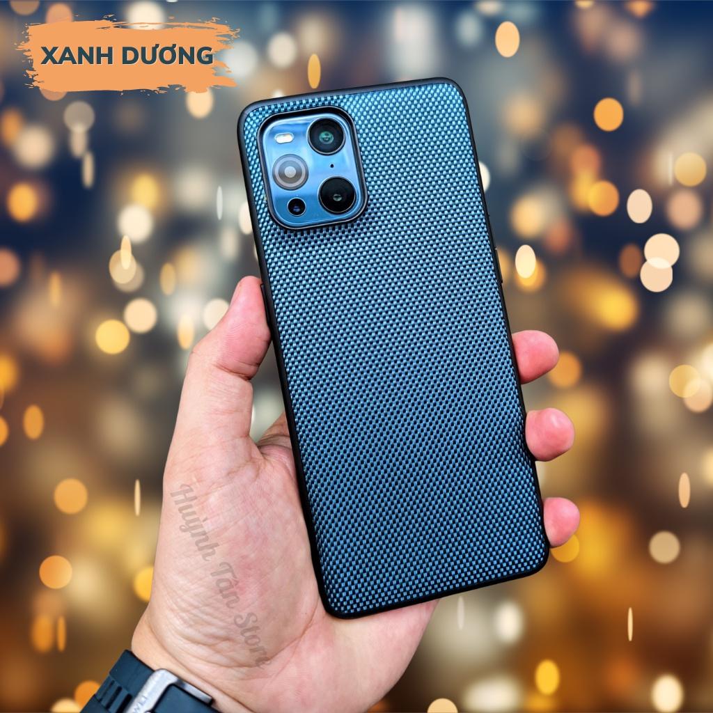 Ốp lưng find x3 x3 pro x5 pro vân VẢI NYLON nhiều màu chống bám vân tay bảo vệ camera phụ kiện huỳnh tân store