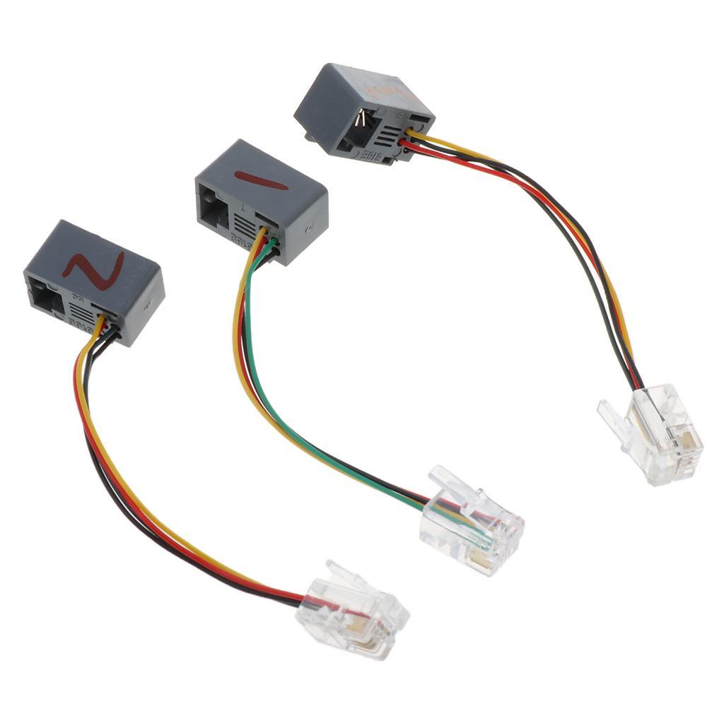 4X Call Center Monaural Headset & Coiled Cable Plug for