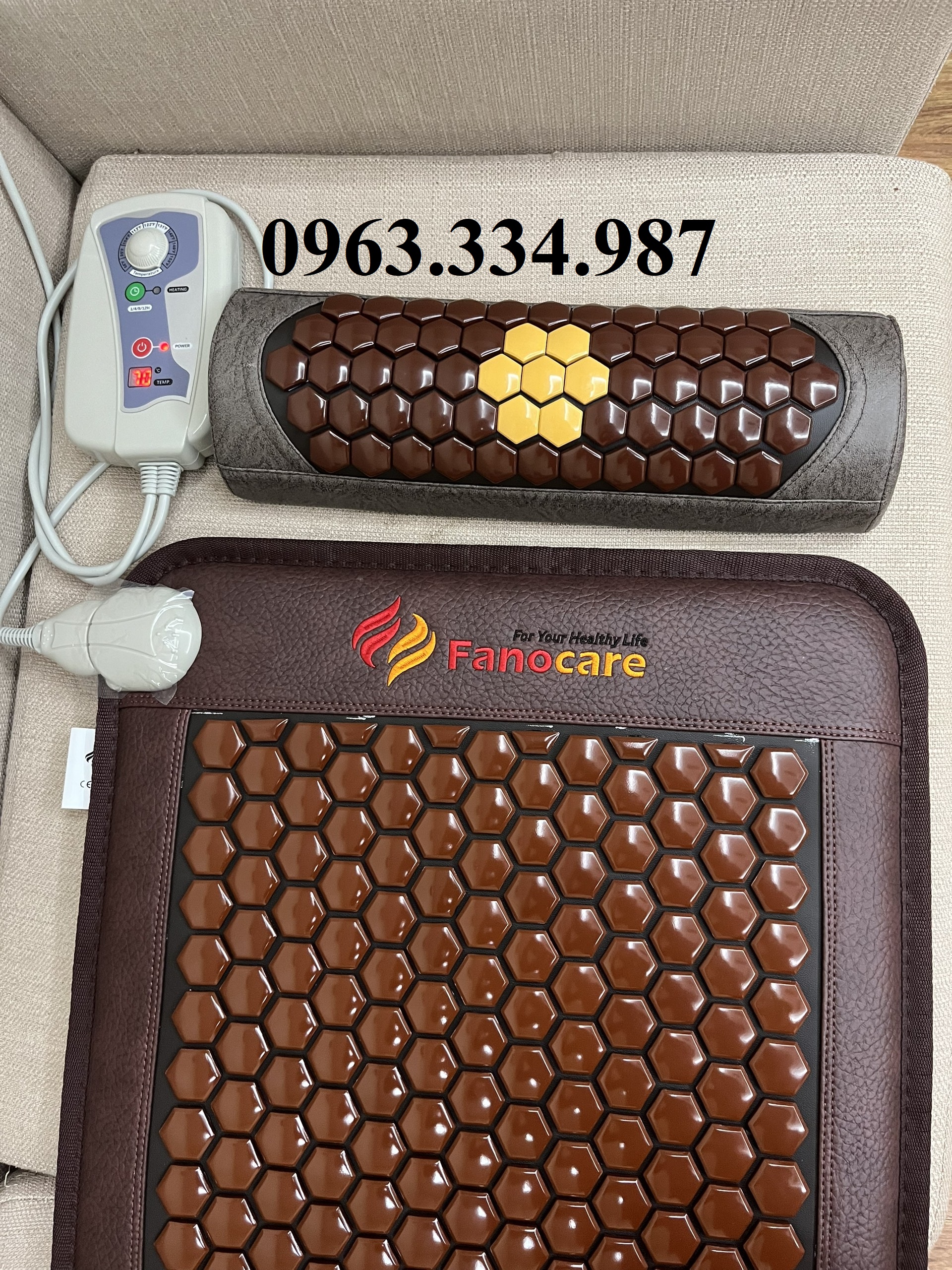 Thảm/Nệm đá nhiệt nóng Fanocare KT 50 *150*3.5cm FN01A