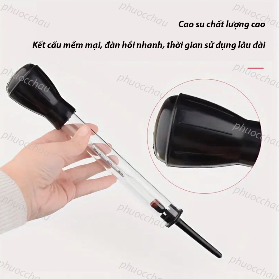 Tỷ Trọng Kế Đo Nồng Độ Axit Trong Bình Acquy