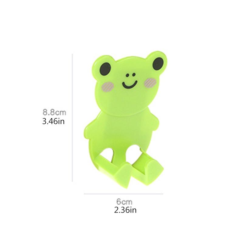 1 Móc Treo Đồ Bằng Nhựa Abs Chất Lượng Cao Hình Hoạt Hình Đáng Yêu