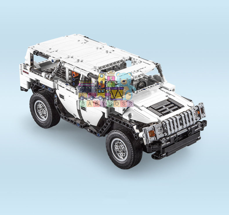 Đồ Chơi Mô Hình, Điều Khiển Từ Xa, Đồ Chơi Lắp Ghép Technic Xe SUV Hummer H2 Với 575 Chi Tiết - Chính Hãng BABYBOSS.