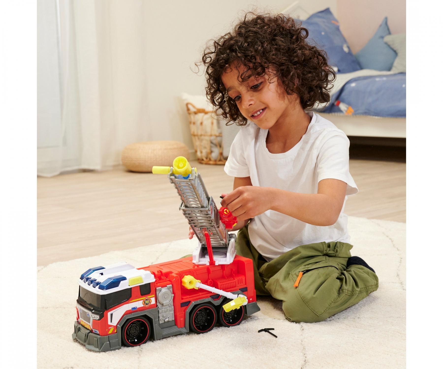 203307000 Đồ Chơi Xe Cứu Hỏa Phun Nước DICKIE TOYS Fire Fighter
