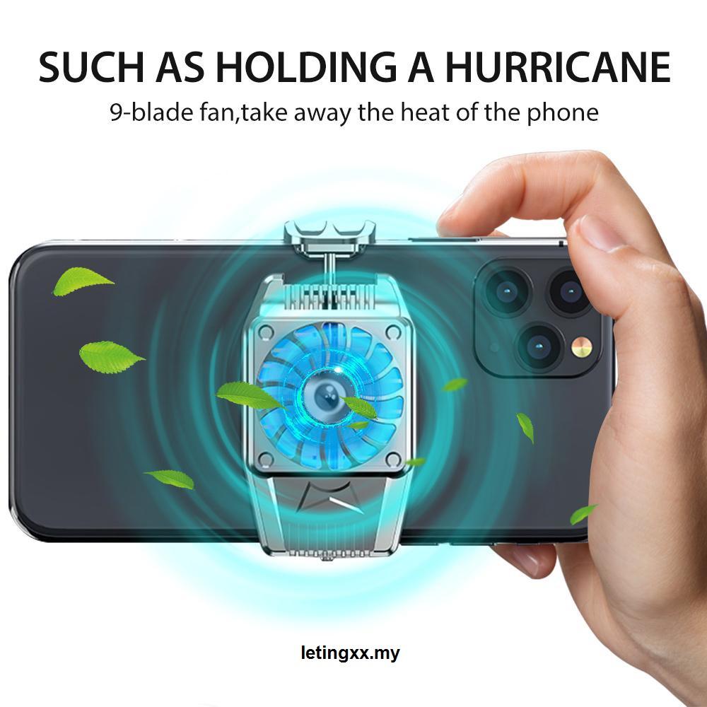 Quạt Tản Nhiệt Sạc Cổng Usb Cho Iphone / Samsung / Xiaomi