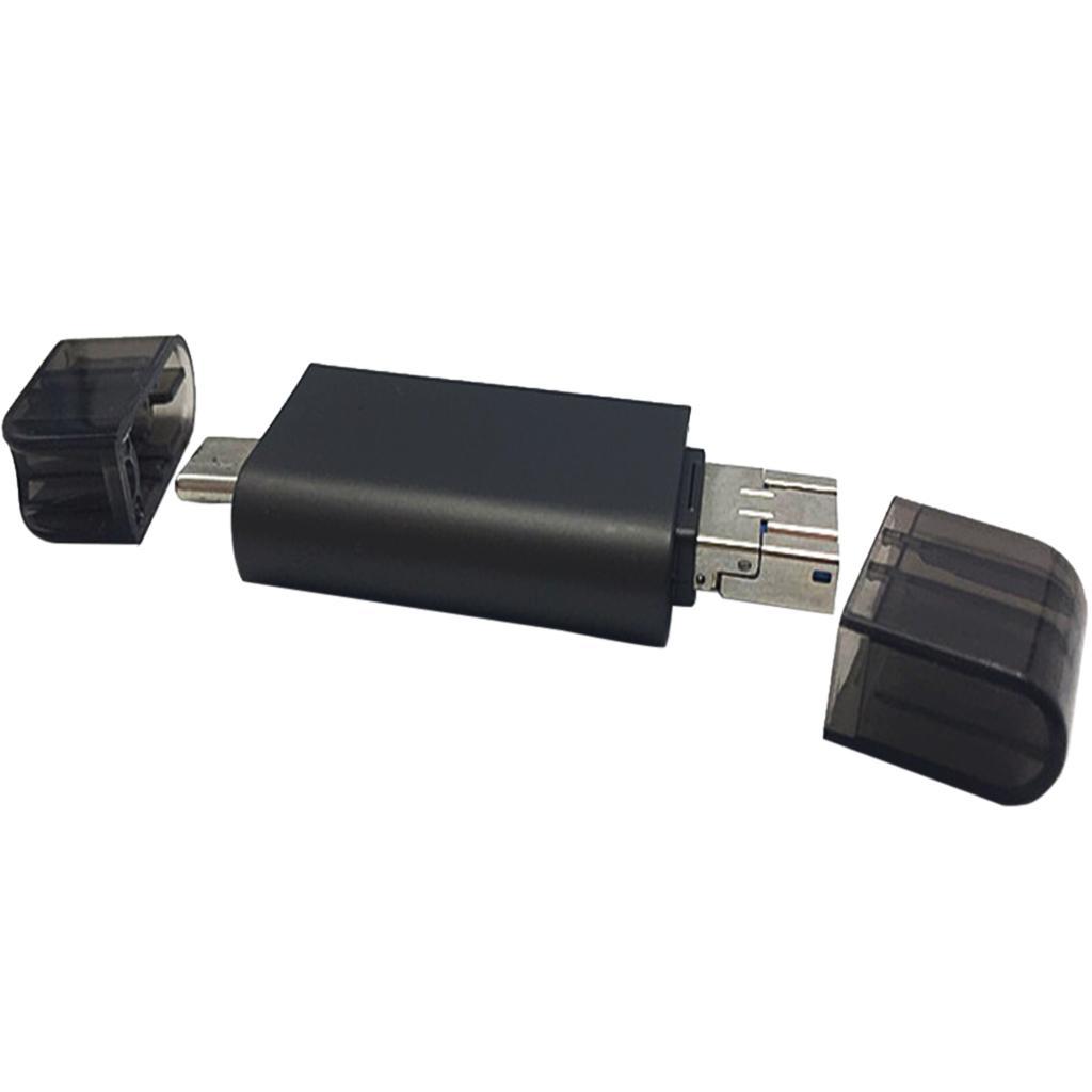 Multifunctional Type C/USB2.0/Micro USB /TF Card Reader