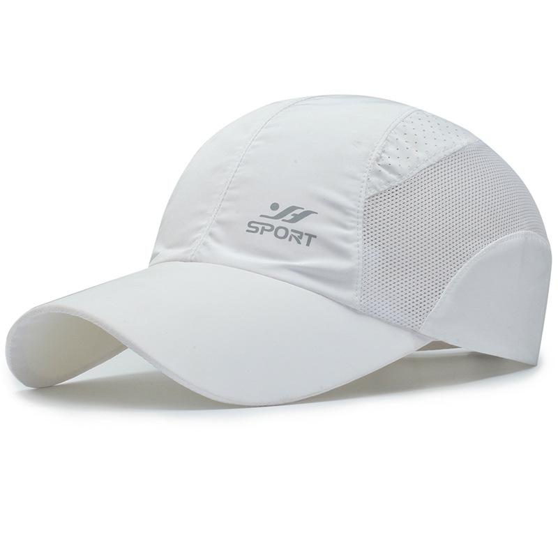 COKK Mũ Bóng Chày Nam Nữ Nón Thể Thao Thoáng Lưới Nón Mùa Hè Cho Nam Gorro Casquette Nam Mũ Đen ngoài Trời Mới Color: black Size: 55-60cm