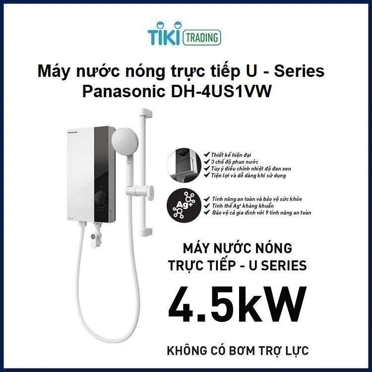 Máy Nước Nóng Trực Tiếp Panasonic DH-4US1VW