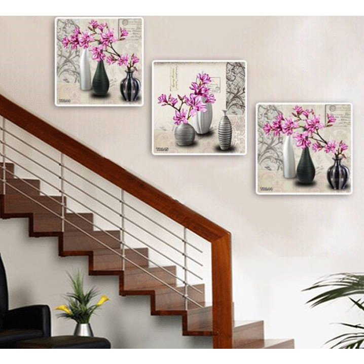 Tranh treo tường cầu thang T-397