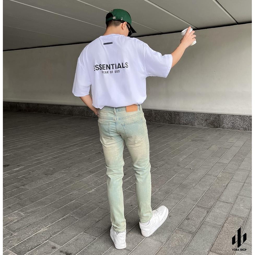 { + VOUCHER 20K} QUẦN JEANS NAM FORM SLIMFIT MÀU DIRTY WASH VẢI DÀY XỊN MỊN (ẢNH THẬT 100% BAO ĐỔI TRẢ