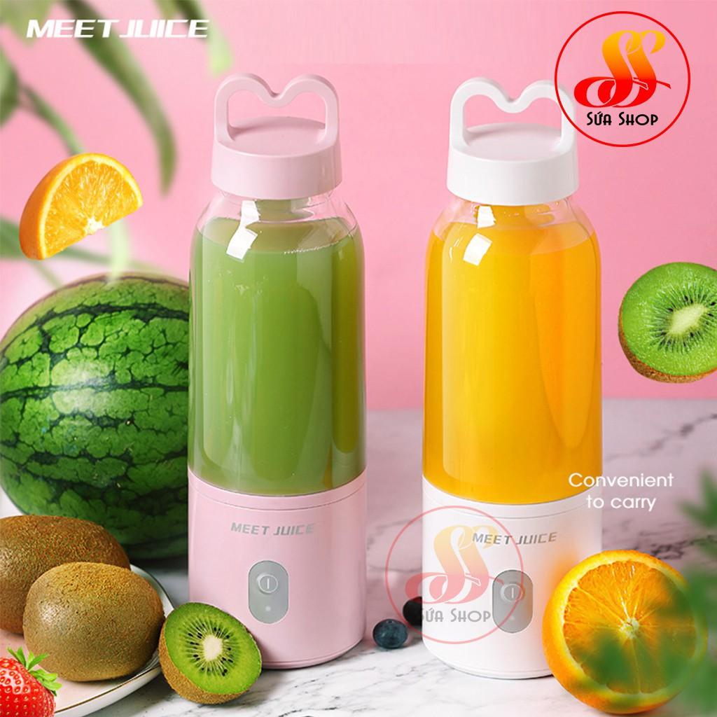 Máy xay sinh tố mini MEET JUICE CẦM TAY loại đẹp