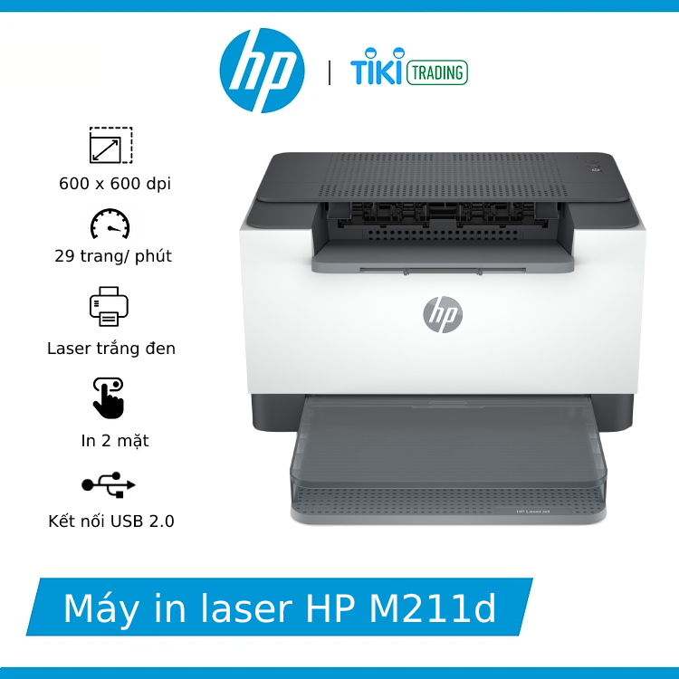 Máy in HP LaserJet M211d (9YF82A) - Hàng Chính Hãng