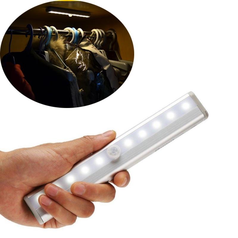 Đèn led thông minh cảm biến hồng ngoại L0406, lắp tủ quần áo, hành lang, cửa phòng, kho