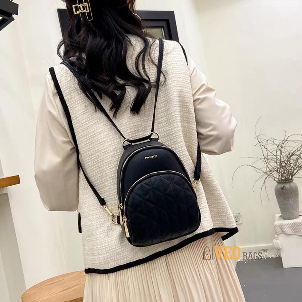 ️Ba lô thời trang PrettyZys siêu chất nhỏ nhắn xinh xắn có sẵn