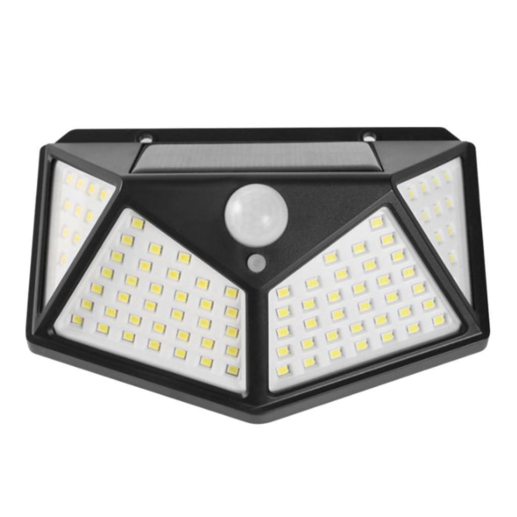 LED Solar Sensor Wall Light Yard Garden Lamp