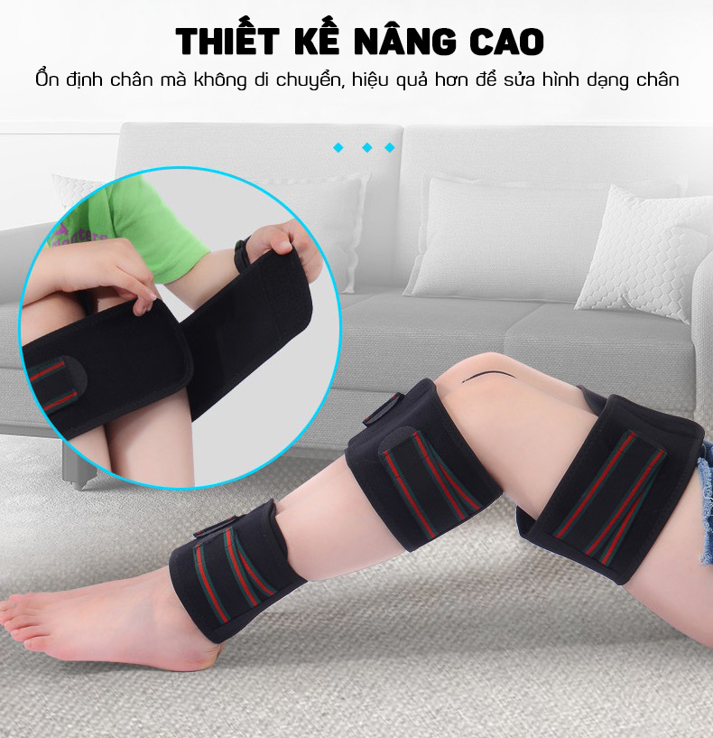 Đai Chỉnh Hình Thẳng Chân Vòng Kiềng Dành Cho Trẻ Em- Hàng Nhập Khẩu