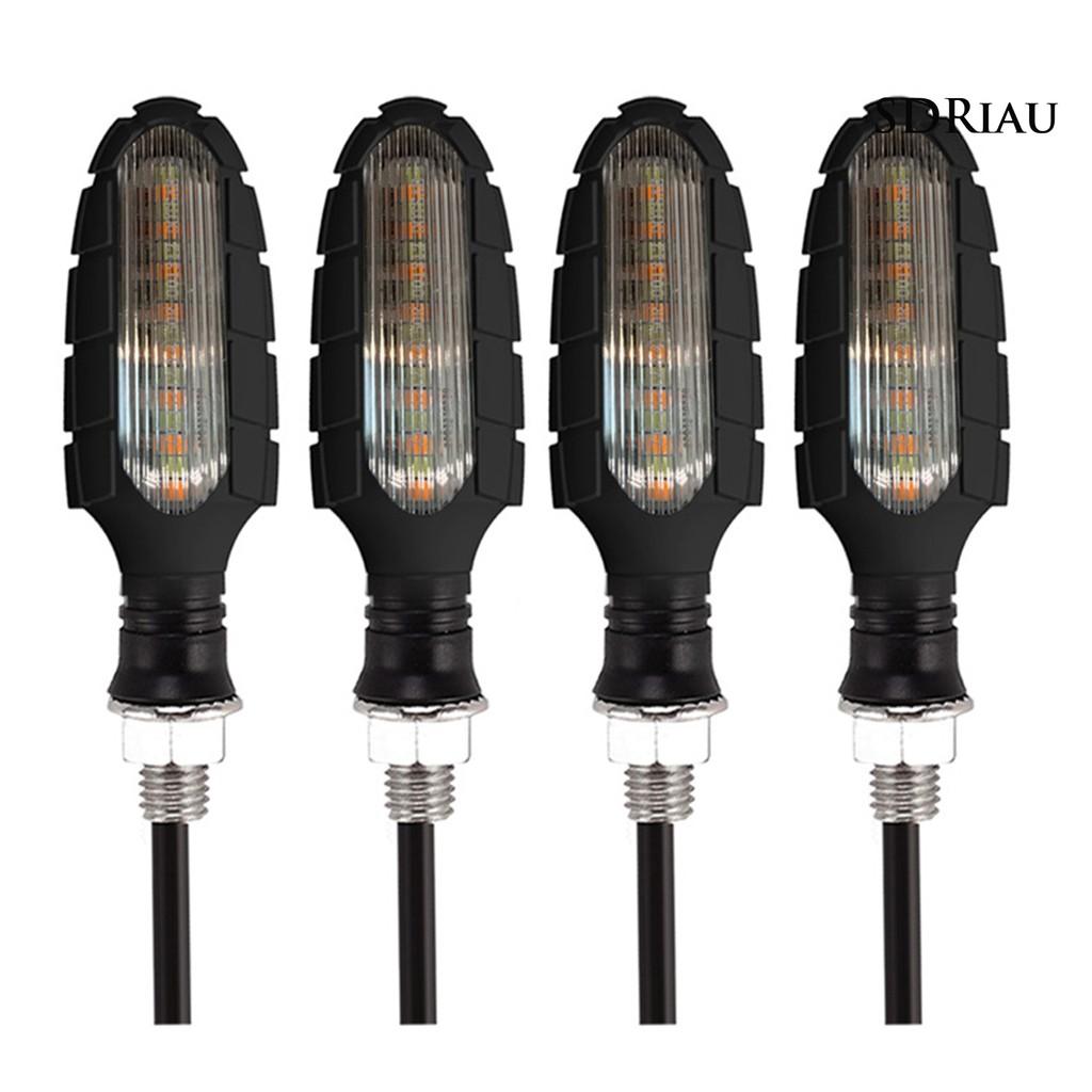 Set 4 Đèn Xi Nhan 16 Bóng Led Dành Cho Xe Mô Tô